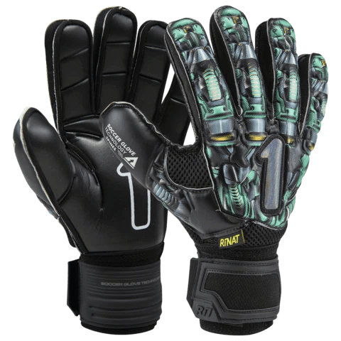 Rinat GS Asimetrik Bonik Spines Goalkeeper Gloves Green - Best Buy Soccer